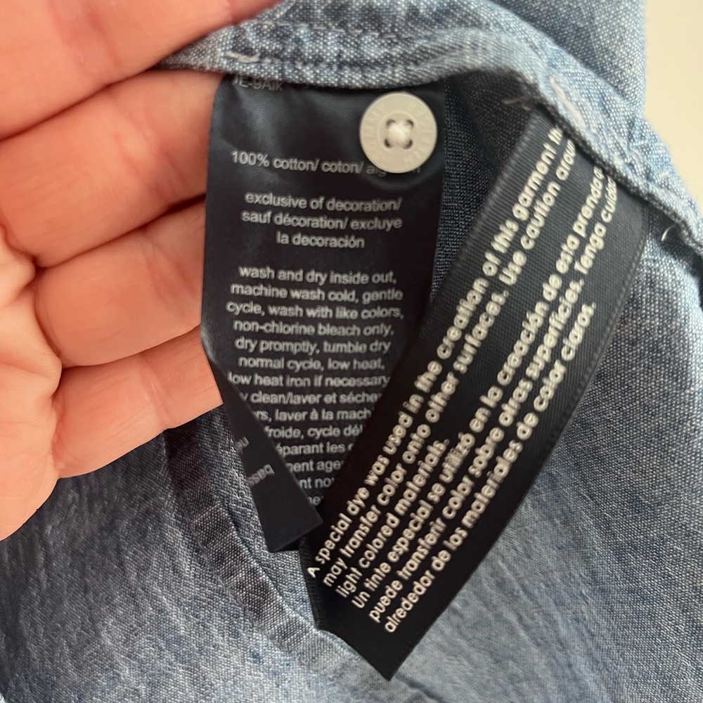 TOMMY HILFIGER | Women's Blue Sleeveless Top - Picture 5 of 10